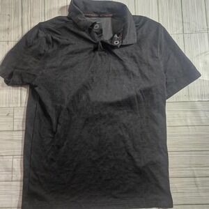 Nike Golf Tiger Woods Shirt kids Large Black polo